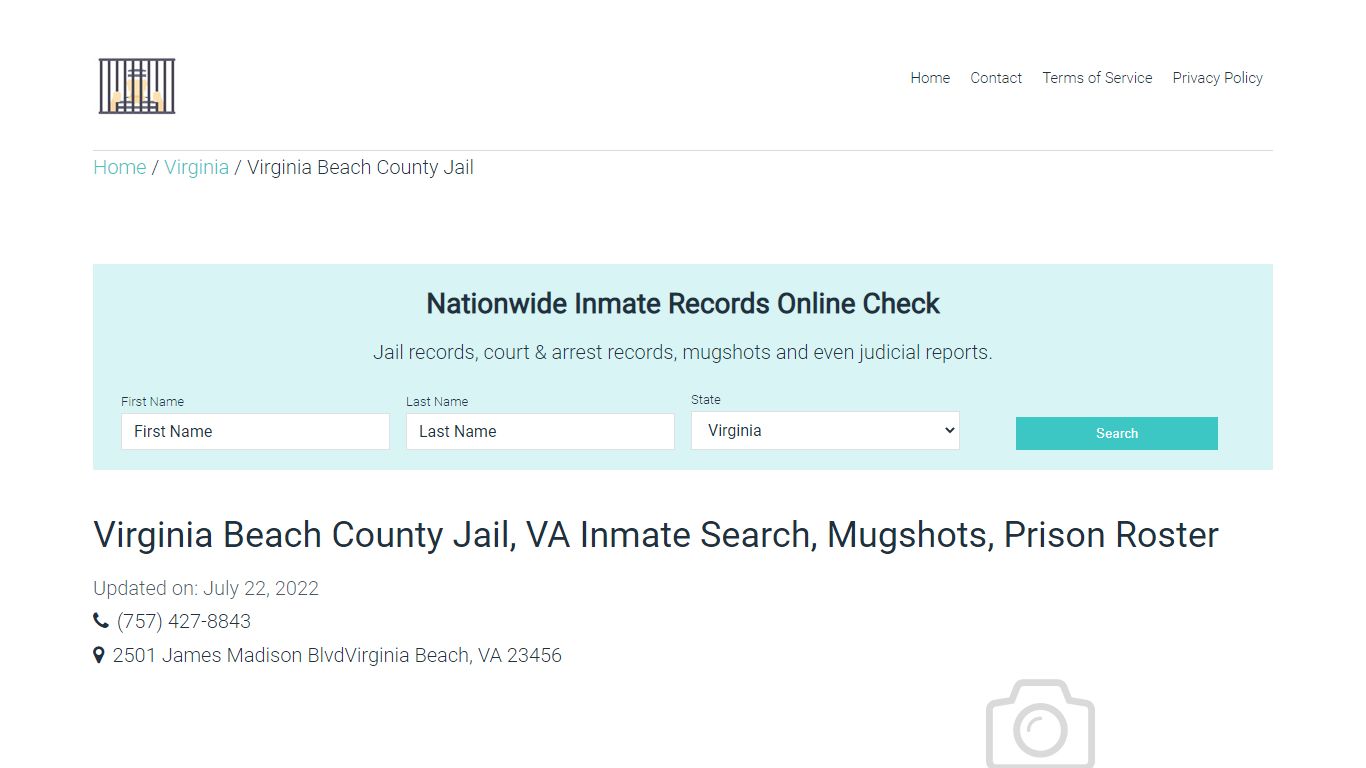 Virginia Beach County Jail, VA Inmate Search, Mugshots ...